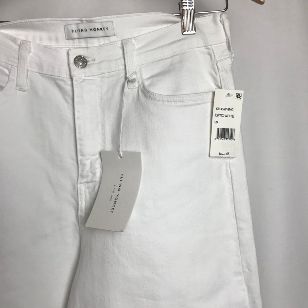 Flying Monkey Cropped High-Rise Wide-Leg Jeans - Picture 4 of 7